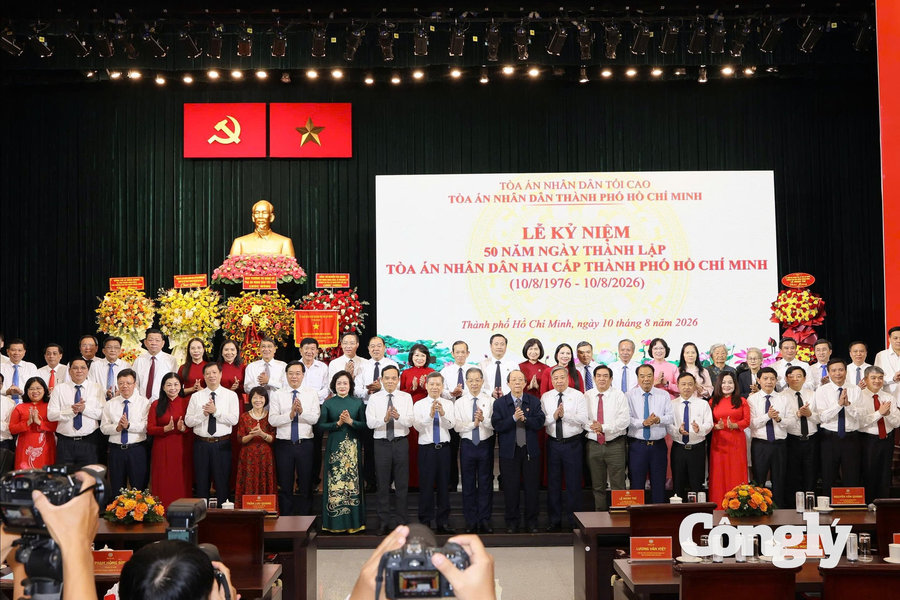 Lễ kỷ niệm 50 năm Ngày thành lập TAND hai cấp TP.HCM (10/8/1976 - 10/8/2026)