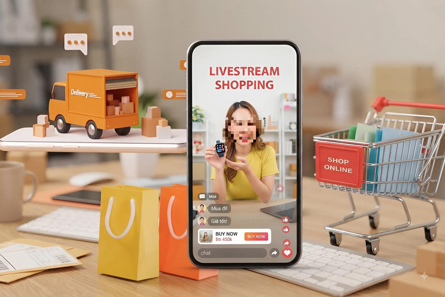 Mua sắm qua livestream: Cẩn trọng để tránh sập bẫy 'săn sale'