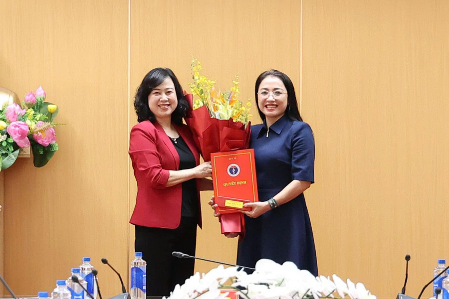 Bộ Y tế bổ nhiệm lãnh đạo Cục An toàn thực phẩm và Quỹ Phòng bệnh