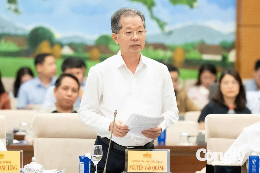 Chánh án Nguyễn Văn Quảng: Giải quyết, xét xử đúng thời hạn, bảo đảm chất lượng mới đáng ghi nhận
