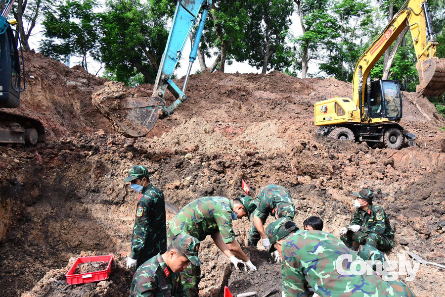 Quy tập 393 bộ hài cốt liệt sĩ tại Công viên Lê Thị Riêng