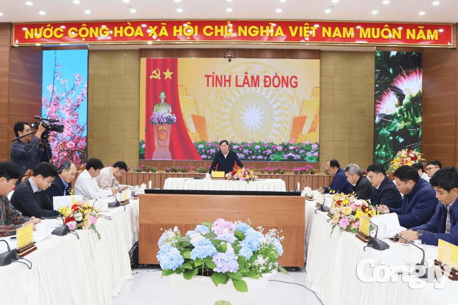 Giải ngân thấp, Lâm Đồng yêu cầu siết trách nhiệm