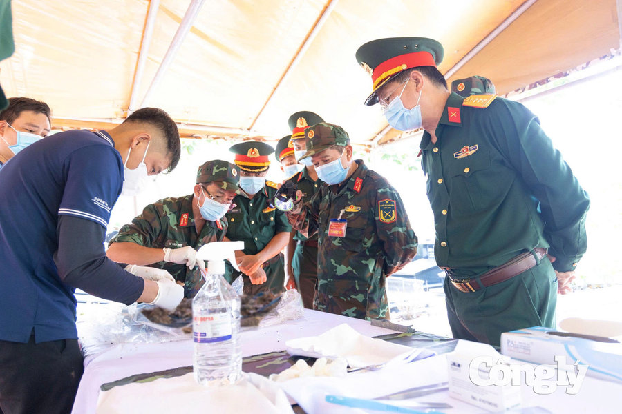 Tây Ninh hoàn thành lấy mẫu sinh phẩm hài cốt liệt sĩ