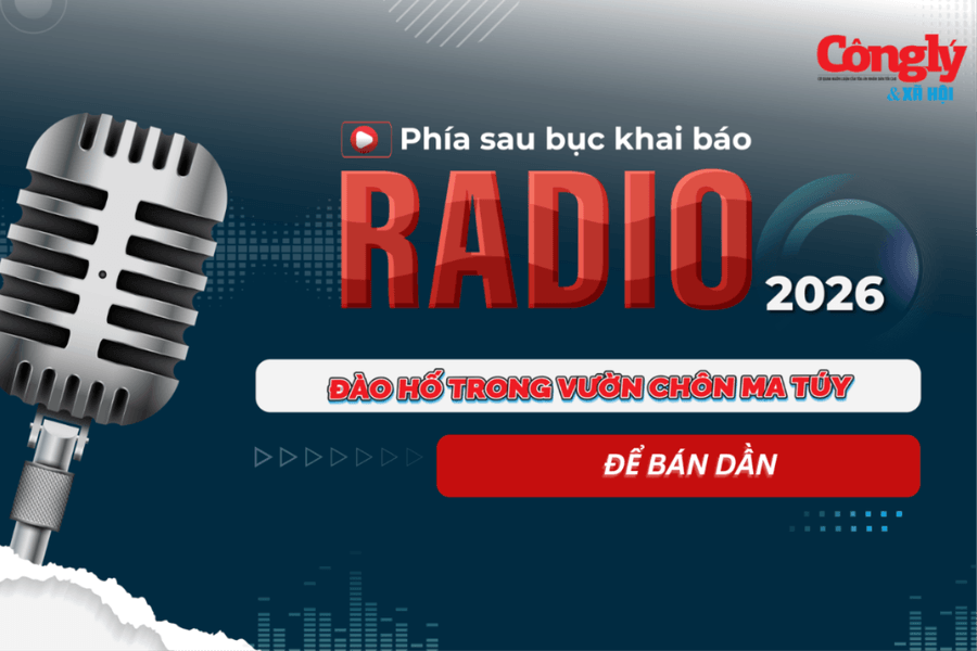 Radio Phía sau bục khai báo: Đào hố trong vườn chôn ma túy để bán dần
