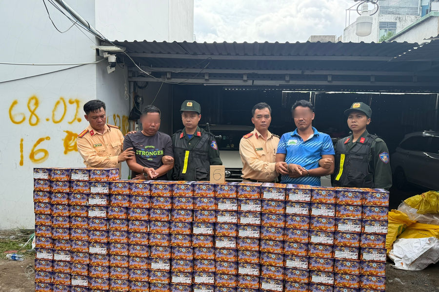 Khởi tố đường dây mua bán hơn 620kg pháo nổ