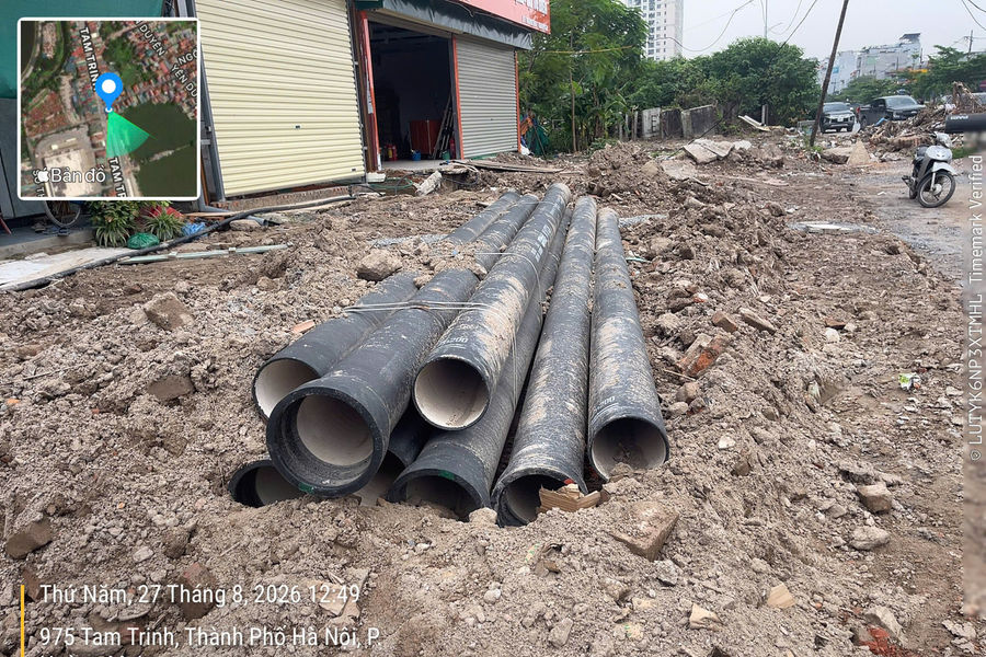Dấu ấn Công ty CP Đầu tư XD và Công nghệ Hưng An tại các gói cấp - thoát nước ở Hà Nội