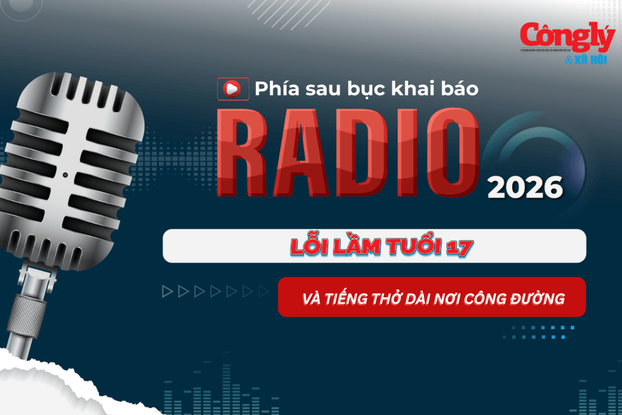 Radio Phía sau bục khai báo: Lỗi lầm tuổi 17 và tiếng thở dài nơi công đường