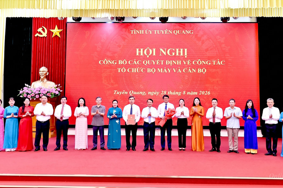 Tuyên Quang kiện toàn tổ chức, đổi tên Ban Tuyên giáo và Dân vận Tỉnh ủy