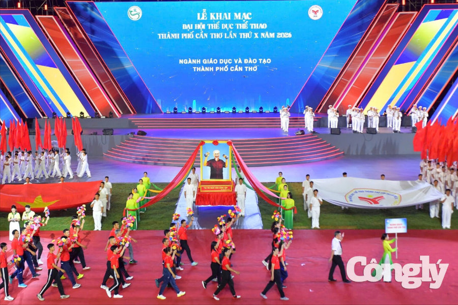 Khai mạc Đại hội Thể dục thể thao TP Cần Thơ lần thứ X