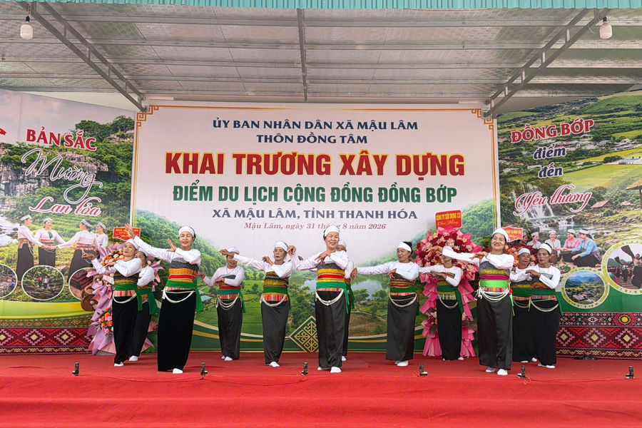 Thanh Hóa: Điểm du lịch cộng đồng Đồng Bớp, mở hướng đi mới cho kinh tế xã Mậu Lâm