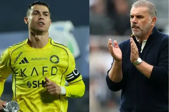 HLV Ange Postecoglou tiết lộ Cristiano Ronaldo khiến ông chọn Al Nassr