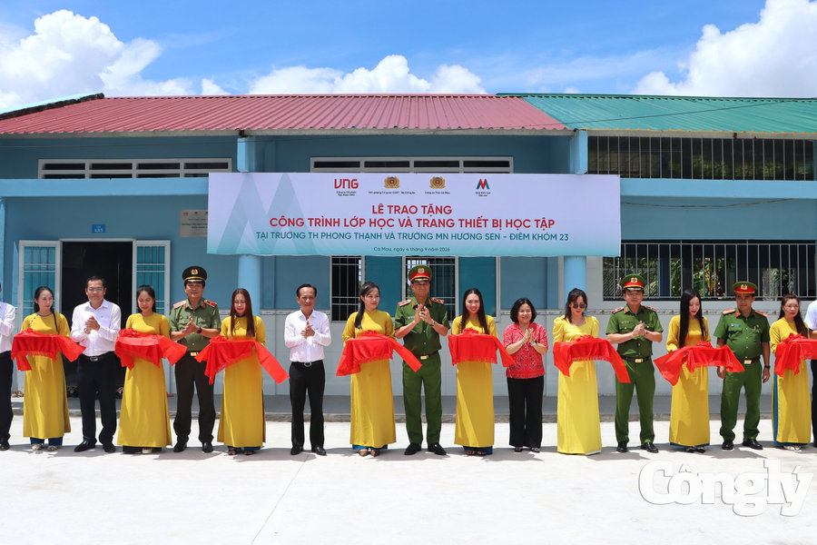 Cà Mau: Hơn 8,5 tỷ đồng dựng mái ấm, gieo mầm tương lai