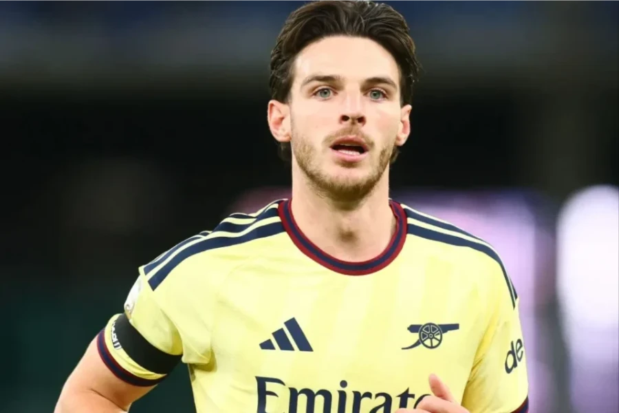 Declan Rice hứa nhuộm tóc nếu Arsenal bảo vệ thành công chức vô địch Ngoại hạng Anh