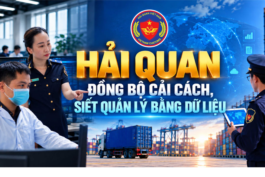 Hải quan đồng bộ cải cách, siết quản lý bằng dữ liệu