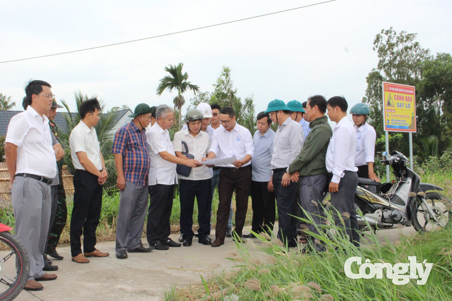 Cần Thơ triển khai công trình 160 tỷ đồng gia cố sạt lở bờ sông Hậu