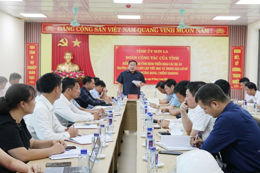 Sơn La đẩy nhanh tiến độ, sớm đưa 2 trường nội trú vào sử dụng