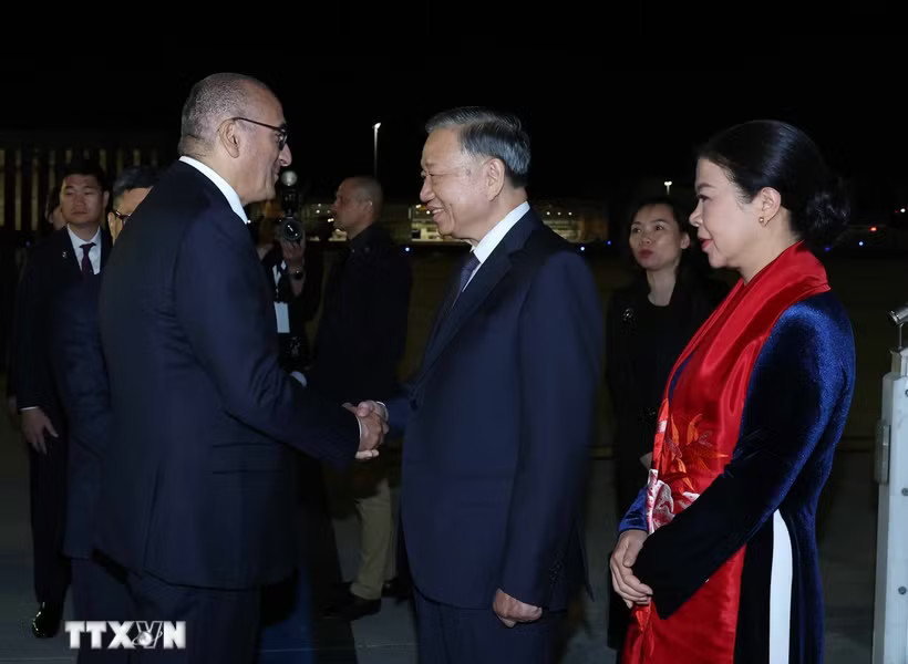Tổng Bí thư, Chủ tịch nước Tô Lâm bắt đầu thăm chính thức Cộng hòa Pháp