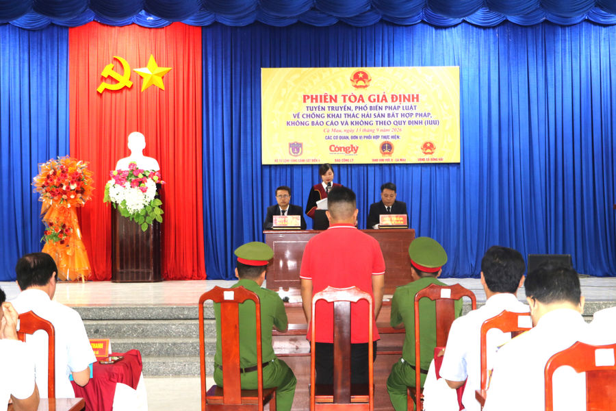 Thay đổi nhận thức của ngư dân thông qua phiên tòa giả định chống khai thác IUU