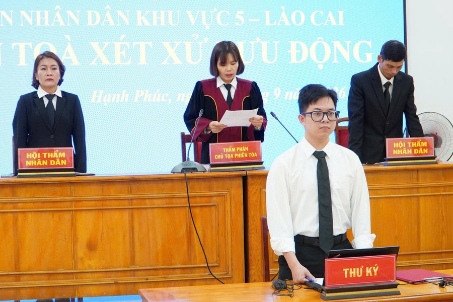 Lào Cai xét xử lưu động hai vụ án ma túy tại xã Hạnh Phúc