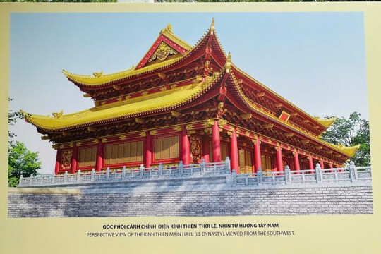 Chuẩn bị khởi công dự án phục dựng Điện Kính Thiên