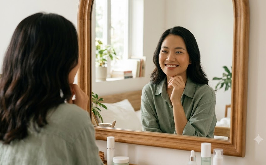 Khi vẻ đẹp bắt đầu từ một tâm trạng tốt